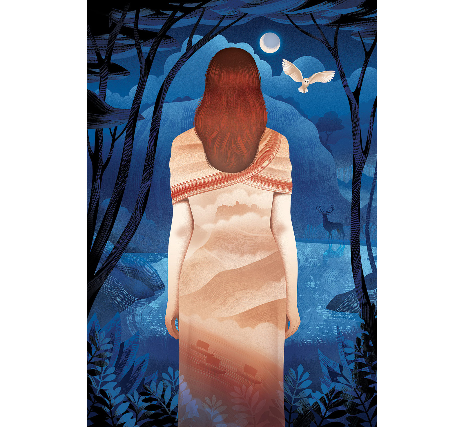 Illustration for Lavinia, by Ursula Le Guin