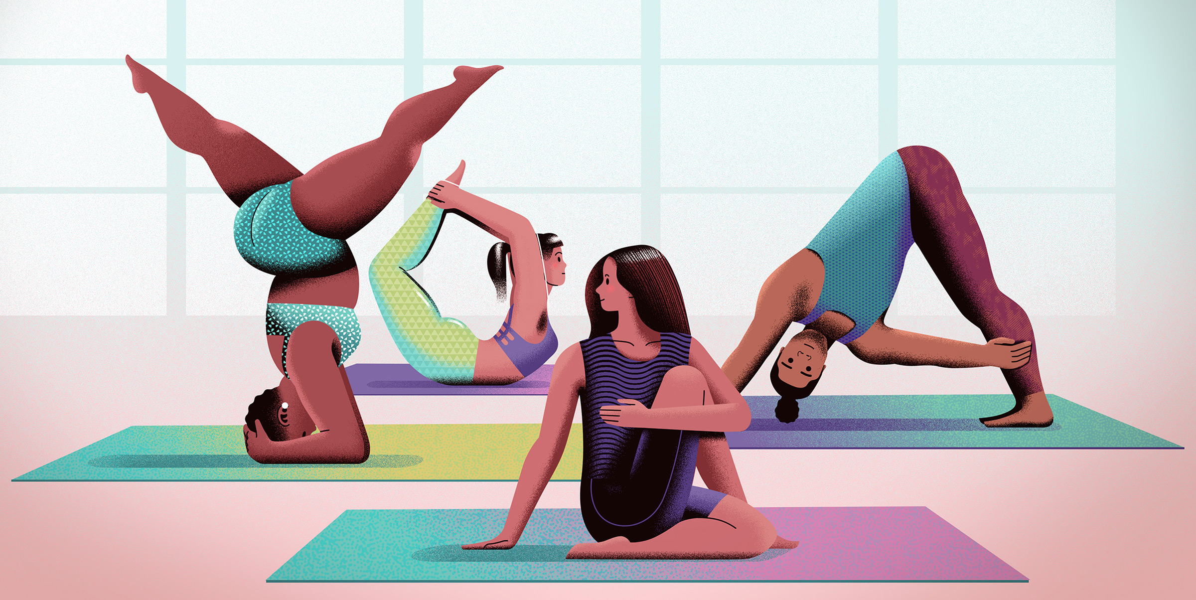 Illustration for International Day of Yoga